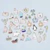 Mundo de Hielo y Nieve Pingüino Copo de Nieve Accesorios para Botas de Esquí Colgante de Aleación DIY Cadena para Teléfono Móvil Llavero Adorno