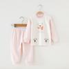 Ropa de bebé, ropa interior térmica para niños, traje de primavera y otoño, pijamas de algodón para niños y niñas, ropa de otoño para bebé, pantalones de otoño, otoño e invierno.