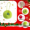 Adorno de Bola de Pelo de Conejo Sintético para Árbol de Navidad, Colgante Decorativo de Bola de Felpa, Accesorios de Bola de Pelo, Regalo de Navidad, Venta al por Mayor desde el Fabricante