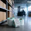 Papel de etiqueta térmica autoadhesivo horizontal papel de impresión de código de barras vertical etiqueta de precio papel de pesaje de supermercado etiqueta de certificado ropa