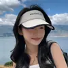 Sombrero de Protección Solar para Mujer, Visera Deportiva de Verano con Protección UV, Versátil para Exteriores, Playa, Ciclismo, Parasol, Gorra de Béisbol