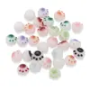 Acrílico carvão assado bonito gatinho garra diy pulseira colar acessórios celular corrente frisado material contas soltas