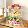 Artefacto de Almacenamiento de Cocina Cesta de Almacenamiento de Verduras Cesta de Verduras para Encimera Estante de Escritorio Piso Verduras Cebolla Jengibre Ajo Extraíble