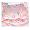 Cobertor de seda de algodão lençol de cama algodão artificial colcha de verão cobertor de bebê colcha fina de dupla camada para bebê colcha de verão de seda de algodão para crianças