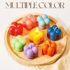 Vela Aromática Cubo de Rubik Sadoer Inglés Completo Celebrando Fiesta Navideña Multicolor Vela de Cumpleaños Comercio Exterior Transfronterizo Venta al por Mayor