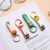 Cortaúñas creativo de dibujos animados, lindo cortaúñas para estudiantes, cortaúñas de acero inoxidable, pequeño regalo, cortaúñas pequeño portátil.