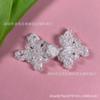 Hebilla de Disco Estilo Chino, Hebilla de Disco de Cristal Bordada a Mano, Botón de Cuentas Colgante para Traje Tang, Botón de Cheongsam, Botón Pipa, Accesorios DIY