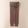 Pantalones cortos cálidos de lana de cordero con estampado de panal catiónico de cintura alta estilo coreano, rayas verticales, con diseño antipilling, ideales para el invierno de 2023.