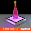 Soporte Creativo Luminoso para Vino Bar LED Estante de Exhibición Colorido Base Portabotellas KTV Vino Tinto Champagne Rey Vino Extranjero