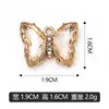 Mariposa de Pedrería Colorida Colgante de Pulsera Colgante de Collar Accesorios de Joyería Se Puede Mezclar Venta al por Mayor Venta Directa de Fábrica Transfronterizo
