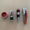 Juego de vino Fuhuafei traje de abridor de botellas de cuatro piezas cuchillo de caballo vertedor juego de tres piezas tapón de vino de dos piezas
