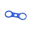 Amortecedor de suspensão dianteira de mountain bike capa do ombro da suspensão dianteira chave de instalação e remoção da tampa da câmara de ar ferramenta de manutenção multifuncional