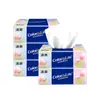 Papel de Seda Jierou 3 Capas 100 Servilletas de Papel Servilletas Sanitarias Adecuado para Madres y Bebés, No Fácil de Romper al Mojarse, 3 Paquetes