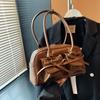Bolso de Hombro de Nicho de Gama Alta Alto Valor Estilo Ballet Lazo Nuevo de Verano para Mujer Bolso Cruzado Exquisito de Moda