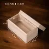 Caja de madera de Paulownia hecha a medida taza de té taza Jianzhan tetera Zisha caja de embalaje caja de regalo caja de regalo cuadrada pequeña caja vacía