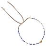 Pulseira de Pérolas Naturais Estilo Boêmio Transfronteiriça, Tecida à Mão, Ajustável, Fina, Feminina, Estoque Pronto, Contas para Atacado