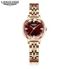 Reloj Impermeable Suizo Badachi para Mujer Estilo Coreano Moda Estudiante Tendencia Reloj de Cuarzo Reloj de Celebridad de Internet para Mujer
