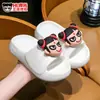 Pantuflas Auténticas de Nezha para Niños Verano Dibujos Animados Pantuflas de Interior para Niños Suela Suave Antideslizante Lindas Pantuflas para Bebés Niñas