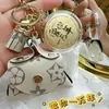Oro Puro 999 Princesa Por Favor Hazte Rico Llavero Billetera para Monedas Hazte Rico Bolsa de Oro Colgante Bolsa para Auriculares Venta al por Mayor