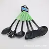 Conjunto de Utensílios de Cozinha de Nylon 6 Peças Colher Colorida com Cabo de Inserção Pá Conjunto de Escorredor Frigideira Antiaderente Pá Especial Utensílios de Cozinha