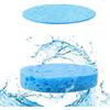Esponja Redonda Comprimida para Limpieza Facial, Material Ecológico, Celulosa Natural, Portátil para Limpieza Facial y Eliminación de Maquillaje, Cuidado de la Piel Ideal para Viajes
