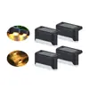 Luces Solares, Luces Nocturnas, Luces para Escalones, Luces de Colores Impermeables, Luces Decorativas para Jardín Exterior, Luces Decorativas de Atmósfera con Sensor, Luces para Barandillas y Vallas