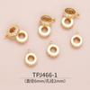 Contas Espaçadoras Cravejadas com Diamantes, Contas Soltas, Contas Cilindricas, Pulseiras de Pérolas de Cristal, Acessórios para Joias DIY, Materiais, Retro Artístico