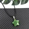 Colgante Estrella Pequeña Transfronterizo 20*6mm Colgante de Vidrio Accesorios para Joyería Accesorios para Collares DIY Estrella de Cinco Puntas Mayoreo
