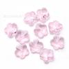 Contas Soltas Flor de Ameixeira Furo Médio 14mm Furo Reto Contas Soltas de Vidro Acessórios para Pulseira DIY Acessórios de Vestuário Adesivos DIY