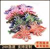 Hebilla Grande de Crisantemo Estilo Chino Traje Tang Botón Cheongsam Estilo Étnico Hebilla Decorativa Botón de Ropa Wo Hanfu Botón Hecho a Mano