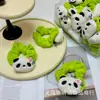 Super Fofa Florzinha Blush Boneco Urso Panda Gigante Série Grampo de Cabelo Acessórios de Cabelo Fofo Panda Flor Corda de Cabelo Broche
