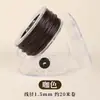 Cuerda Redonda Encerada en Caja para Manualidades Tejido a Mano Cuerda para Collar Cordón No Descolorante Cuerda de Cera para Pulsera Cadena para Colgar