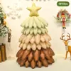 Balão Metalizado Papai Noel Boneco de Neve Rena Árvore de Natal Fosco Decoração de Natal para Escola Shopping Loja de Chá com Leite