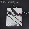 Periféricos del Juego de los Tres Reinos 15cm Lu Bu Fang Tian Jian Arco Kirin Arco de Aleación y Set de Flechas Modelo de Metal