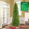 Decorações de Natal Árvore Lápis Conjunto Porta-Canetas Árvore de Natal Flocada Densa Simulada Sala de Estar Casa Enfeites DIY