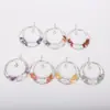 Colgante Árbol de la Vida Cristal Natural Piedra Natural de Colores Collar Árbol del Dinero Colgante Envuelto en Alambre con Piedras Preciosas