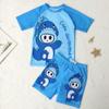 Trajes de baño para niños, Niños, Trajes de baño para niños medianos y grandes, Trajes de baño para niños y niñas pequeños, Nuevo traje de baño de dos piezas de dibujos animados al por mayor