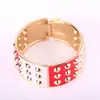 Nuevo Pulsera de Aceite Goteante Europea y Americana de Cloisonné para Mujer Pulsera de Temperamento Moda y Versátil Joyería al por Mayor