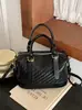 2026 Nuevo Bolso de Otoño para Mujer Retro Tejido de Hombro Único Cruzado Gran Capacidad para Viajar Bolso Almohada