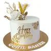 Decoraciones para Pastel de Feliz Cumpleaños de Acrílico Estilo Ins Transfronterizas, Descuento por Volumen Disponible