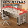 Mesa de computador, mesa de trabalho, mesa de estudo dupla para estudantes, mesa de quarto, mesa simples, mesa de escritório, mesa retangular