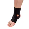Soporte de tobillo de compresión con cordones Malla fina Transpirable Correas Ajustable Soporte de tobillo Adulto Baloncesto Fútbol Protector de pie Anti-esguince