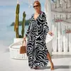 Chaqueta Cover-Up de Bikini de Rayón Europeo y Americano Transfronterizo para Traje de Baño de Aguas Termales, Ropa Exterior, Falda de Playa Marítima, Chal para Traje de Baño para Mujer