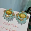 Joias Vintage de Segunda Mão Brincos de Estilo Novo de Alta Qualidade Brincos Geométricos Exagerados Retrô para Mulheres Acessórios Atacado Yiwu
