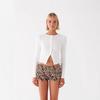 Ebay Roupa Europeia e Americana Feminina Transfronteiriça Outono e Inverno 2026 Novo Cardigan Longo de Botão Cor Sólida Slim Fit High-End