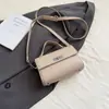 Bolso Texturizado para Mujer 2025 Invierno Nuevo de Moda Casual Bolso de Hombro Cruzado Bolso Cuadrado Pequeño Retro Elegante
