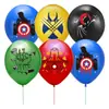 Decoração de Festa Liga de Super-Heróis do Homem-Aranha Balão de Aniversário Infantil Tema Herói Decoração de Festa