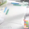 Carpeta Giratoria A3 Clip de Varilla Doble para Tirar A4 para Estudiantes de Primaria y Secundaria Clip Transparente Especial para Exámenes Bolsa de Almacenamiento de Información