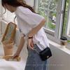 2023 Nuevo Bolso Mensajero Estilo Coreano INS Color Dopamina Bolso para Lápiz Labial Bolso de Cadena Romboidal Estilo Chanel Bolso de Mujer Billetera
