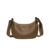 Bolso Bandolera de Cuero Genuino Transfronterizo para Mujer Modelo Nuevo 2026 Bolso Tipo Dumpling de Gran Capacidad Bolso de Hombro de Moda de Gama Alta Tendencia
